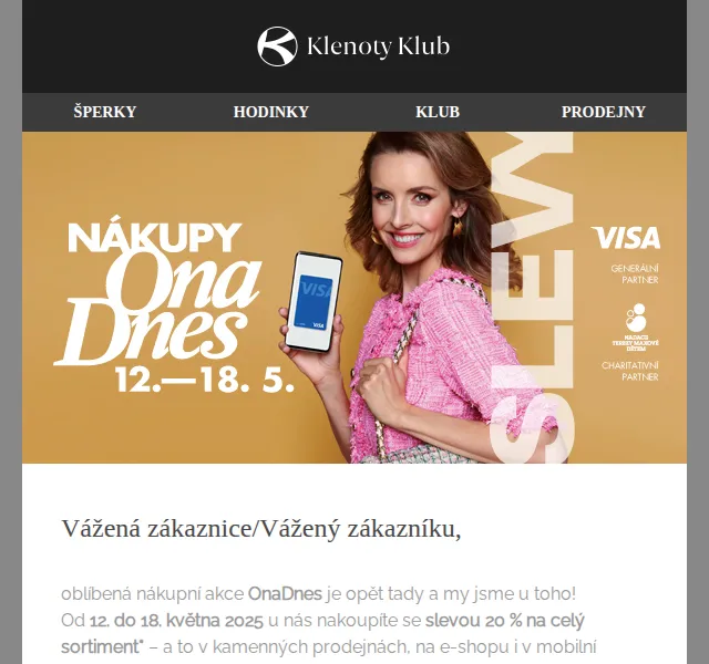 Klenoty Aurum: sleva 20 % na vše – květen 2025 | Nuslet.cz