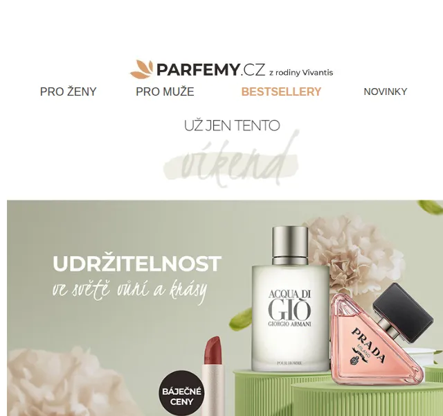 Parfemy.cz: Udržitelné parfémy Sefiros – červen 2026 | Nuslet.cz