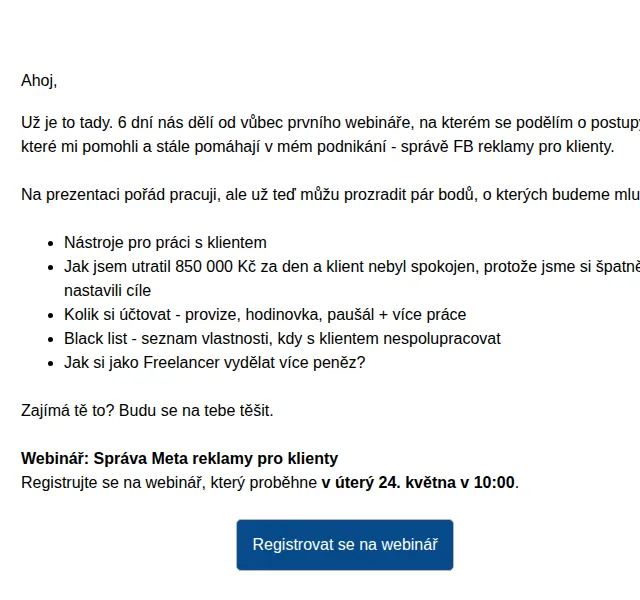 David Lörincz: Webinář správy Meta reklamy – červen 2026 | Nuslet.cz