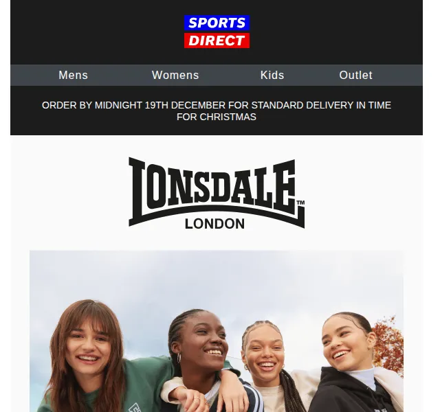 Sportsdirect: Lonsdale Women's Collection – červenec 2026 | Nuslet.cz