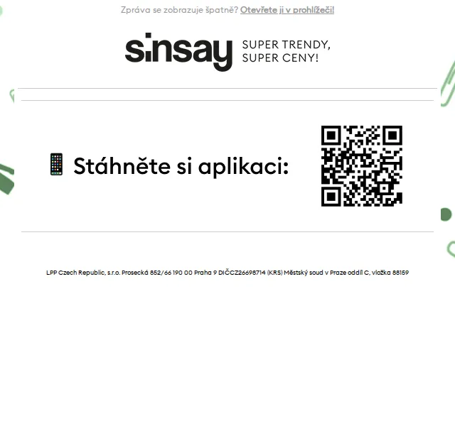 Sinsay: Školní výbava od 39 Kč – červen 2026 | Nuslet.cz