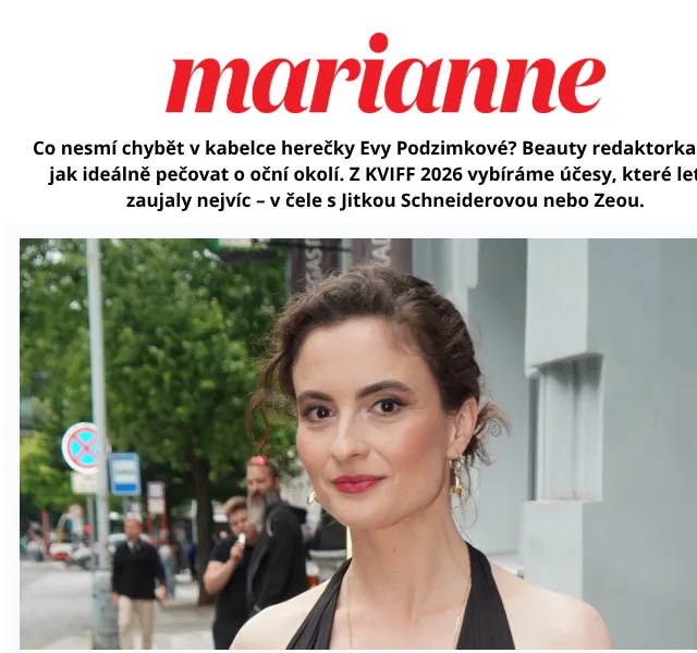 Marianne: Předplatné + péče Bi-Oil za 899 Kč – červenec 2026