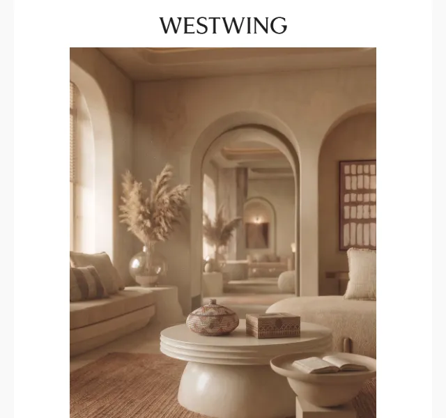 Westwing: Warm Minimalism – kuchyň, nábytek – červen 2026