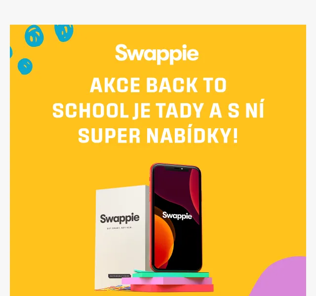 Swappie: Slevy Back to School na iPhony – červen 2026 | Nuslet.cz
