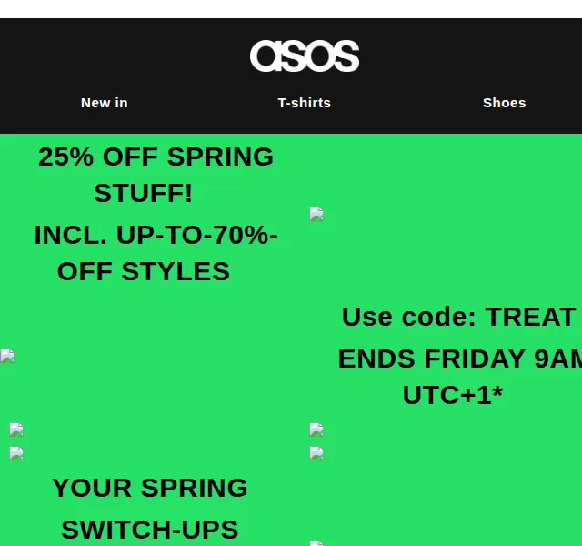 ASOS: 25% sleva na jarní kolekci – červen 2026 | Nuslet.cz