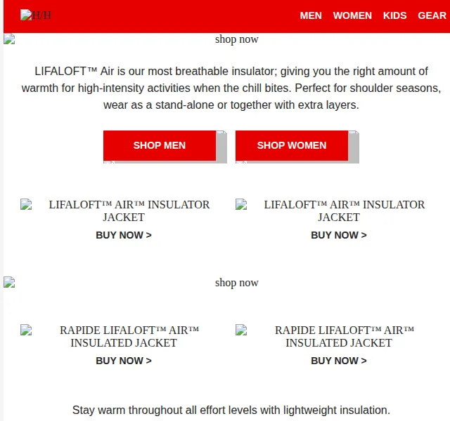 Helly Hansen: LIFALOFT™ Air – nejprodyšnější izolace – červen 2026 | Nuslet.cz
