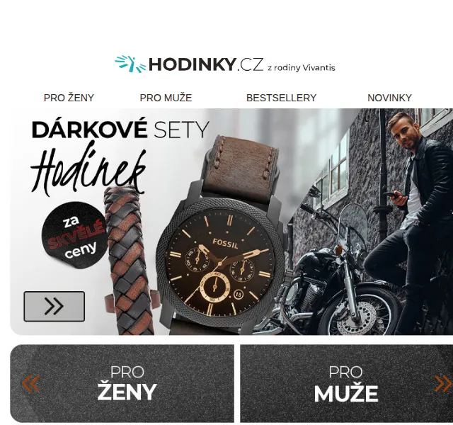 Hodinky.cz: Dárkové sety hodinek ve výprodeji – červen 2026 | Nuslet.cz