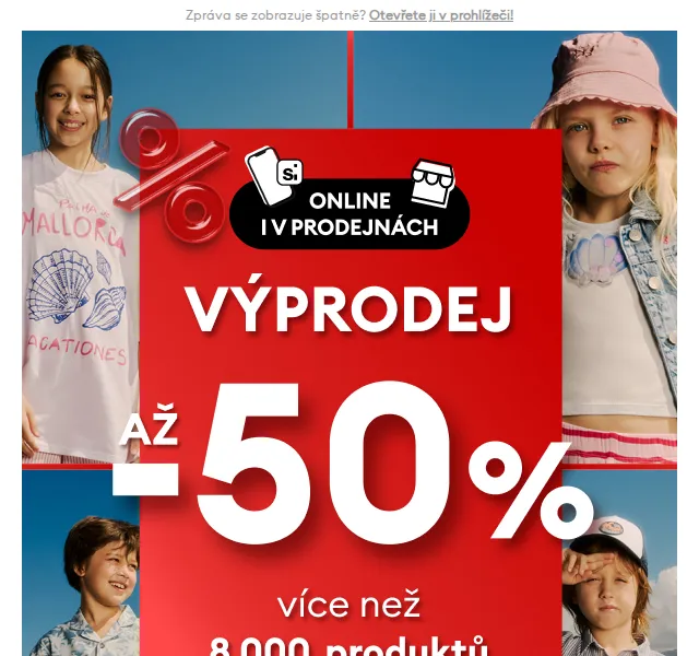 Sinsay: Výprodej až -50 % – červen 2026 | Nuslet.cz