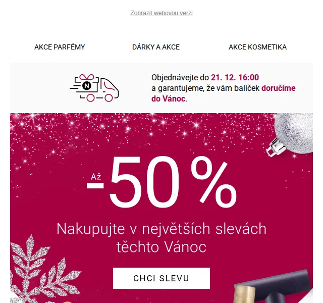 Notino: 50% sleva na FOREO, dárky zdarma – prosinec 2026 | Nuslet.cz