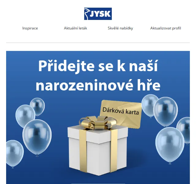 JYSK: Narozeninové slevy až 66 % – duben 2026 | Nuslet.cz