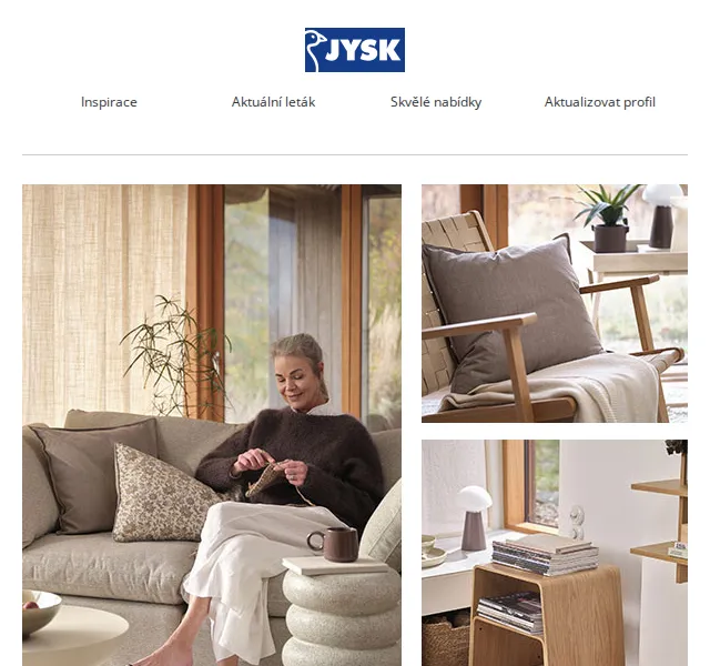 JYSK: Nový nábytek a dekorace – duben 2026 | Nuslet.cz