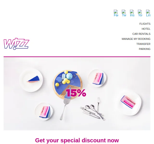 Wizz Air: 15% sleva na letenky – červen 2026 | Nuslet.cz