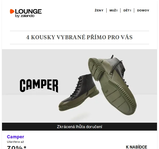 Lounge by Zalando: Camper, Barbour & Barbour International – červenec 2026 | Nuslet.cz