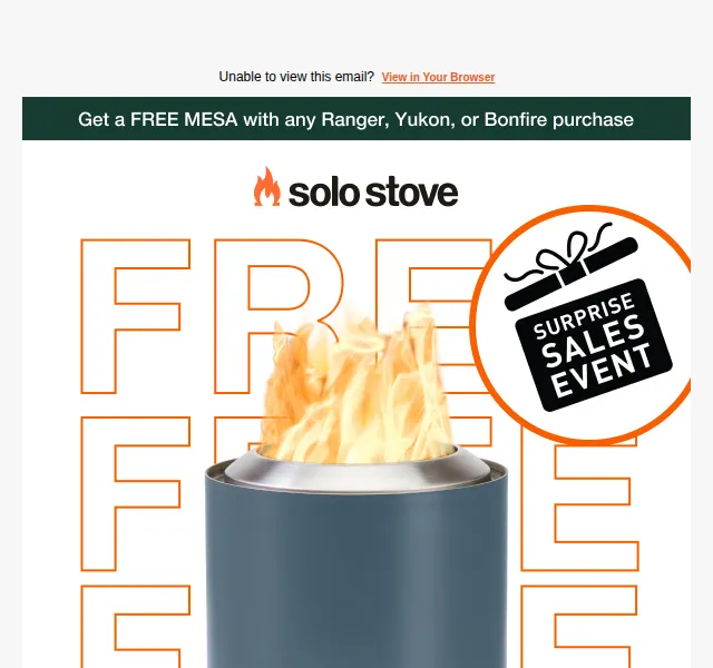 Solo Stove EU: Zdarma Mesa k Rangeru, Bonfiru nebo Yukonu – červen 2026 | Nuslet.cz