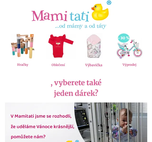 Mamitati.cz: Dárky pro děti v nemocnici – červen 2026 | Nuslet.cz