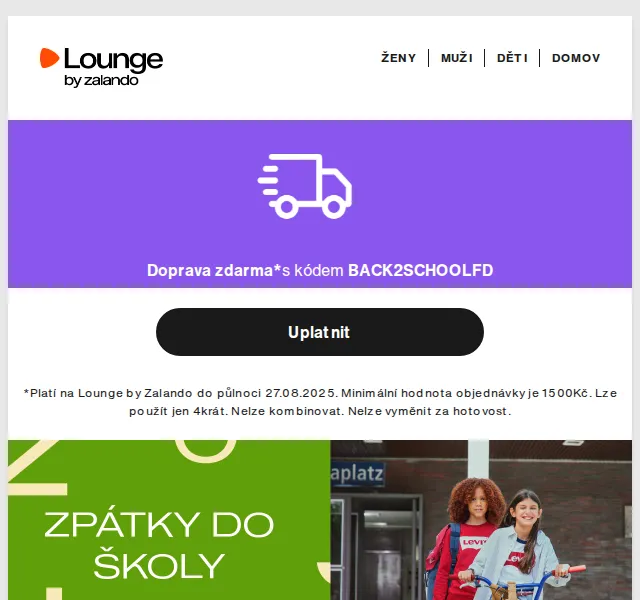 Lounge by Zalando: Nike, Puma, Fiskars – až 80 % | duben 2026