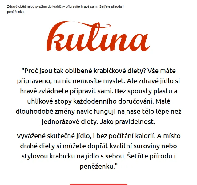 KULINA.cz: Domácí krabičková dieta a svačinové boxy – červen 2026 | Nuslet.cz