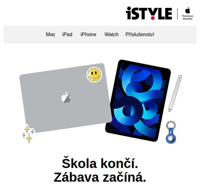 iSTYLE: Až 8% sleva na Mac a iPad – červen 2026 | Nuslet.cz
