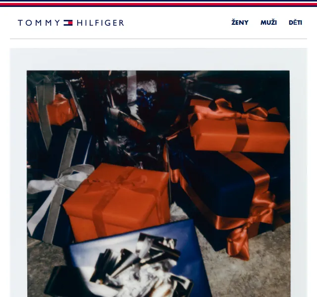 Tommy Hilfiger: Vánoční dárky pro ženy, muže i děti – prosinec 2026 | Nuslet.cz