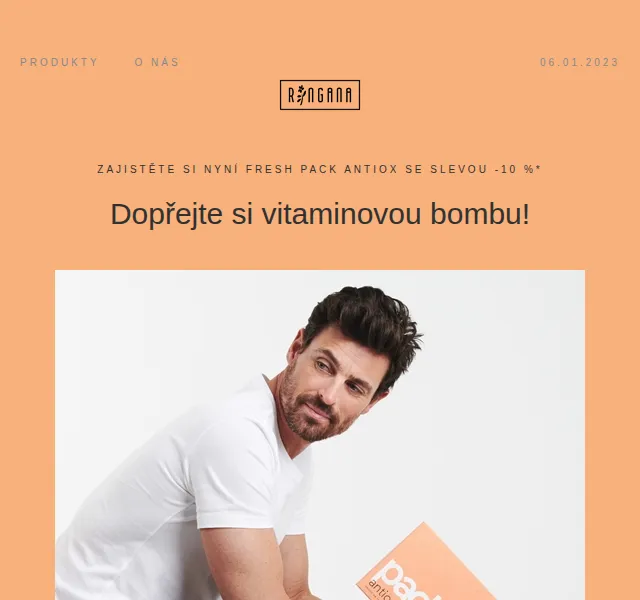 RINGANA: -10 % na FRESH pack antiox – červen 2026 | Nuslet.cz