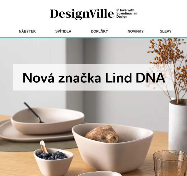 DesignVille: Lind DNA nová kolekce – červen 2026 | Nuslet.cz