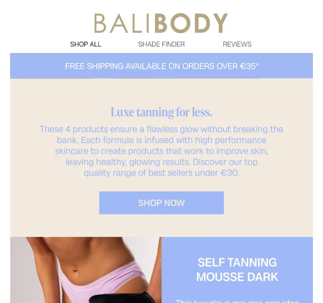 Bali Body: Luxusní opalování pod 30 € – červen 2026 | Nuslet.cz