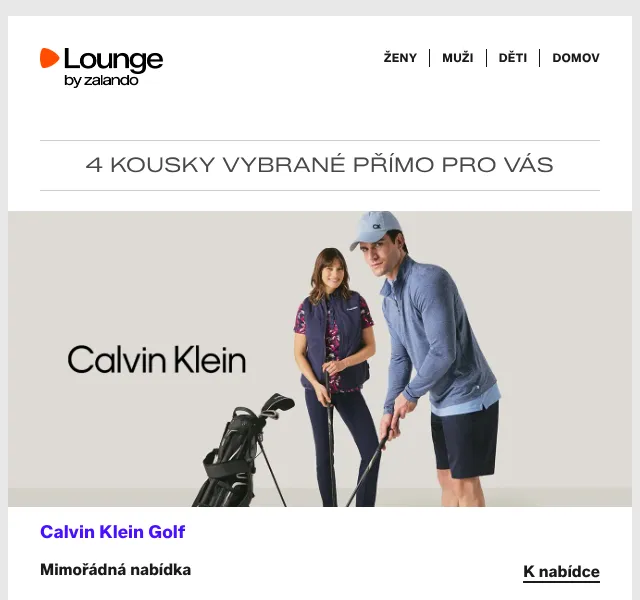 Lounge by Zalando: Calvin Klein, Crocs – srpen 2026 | Nuslet.cz