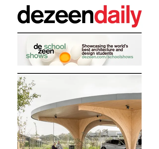 Dezeen Daily: Designové novinky z architektury – červenec 2026 | Nuslet.cz
