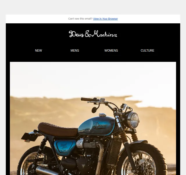 Deus Ex Machina Europe: ‚Blue Moon‘ Triumph ST – červen 2026 | Nuslet.cz