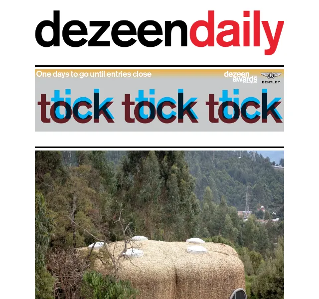 Dezeen Daily: Nová architektura a design – červen 2026 | Nuslet.cz