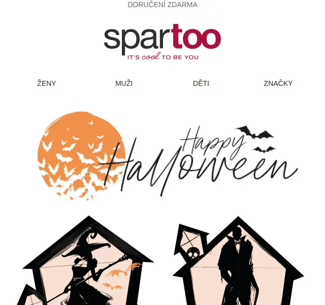 Spartoo: Halloweenské kostýmy pro celou rodinu – červen 2026 | Nuslet.cz