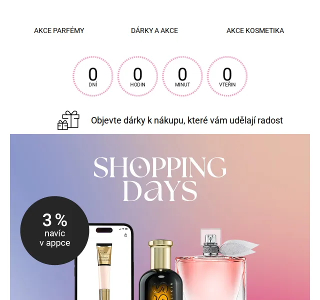 Notino: Shopping Days až −33 % – září 2025 | Nuslet.cz