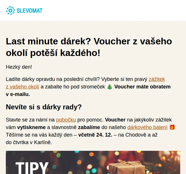 Slevomat: Dárkové vouchery na zážitky – červen 2026 | Nuslet.cz