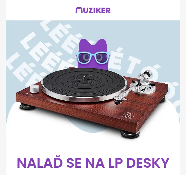 Muziker: LP desky a sleva 20 % kódem – červen 2026 | Nuslet.cz