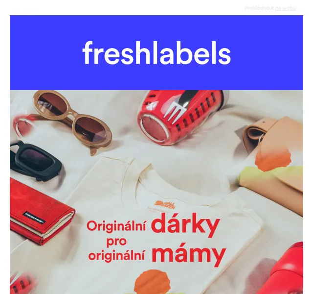 Freshlabels: Dárky pro Den matek & novinky Ninety Percent a Mepal – červen 2026 | Nuslet.cz