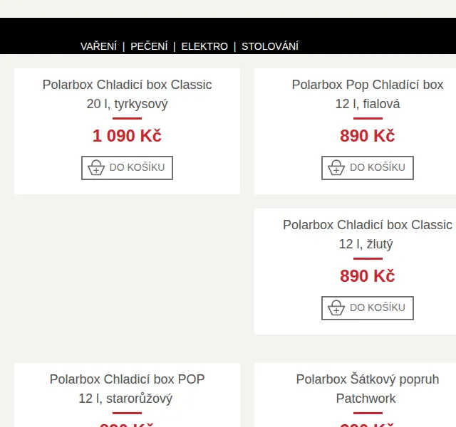Potten & Pannen: Polarbox chladicí box od 890 Kč – červen 2026 | Nuslet.cz