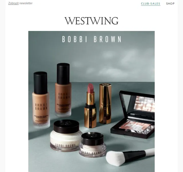 Westwing: Bobbi Brown a Miuform – červen 2026 | Nuslet.cz