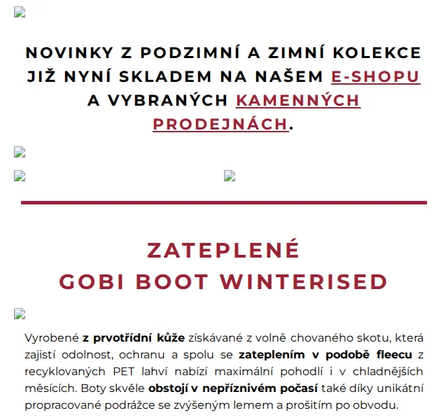 VIVOBAREFOOT: Podzimní a zimní kolekce 2026 – červen 2026 | Nuslet.cz