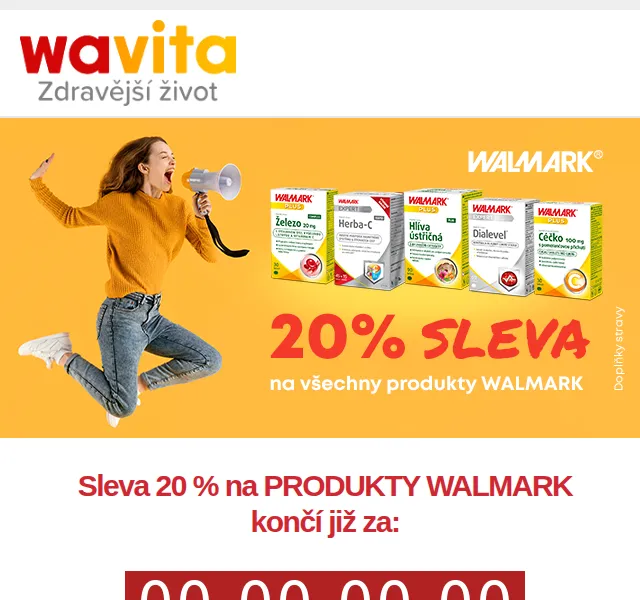 Wavita: Sleva 20 % na Walmark a intimní zdraví – únor 2023 | Nuslet.cz