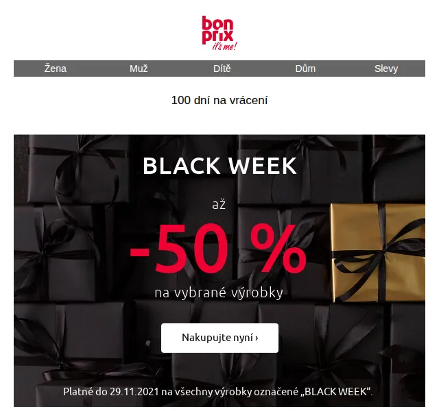 bonprix: Black Week slevy – červen 2026 | Nuslet.cz