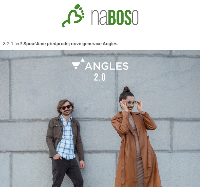 naBOSo: Předprodej Angles 2.0 + 500 Kč poukaz – červenec 2026 | Nuslet.cz