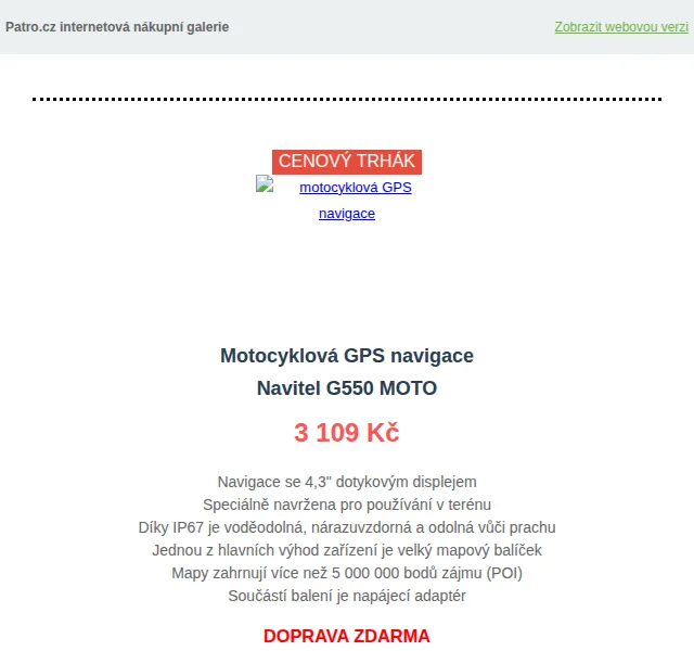 Patro.cz: GPS a kamery Navitel, Garmin, Lamax – červen 2026 | Nuslet.cz