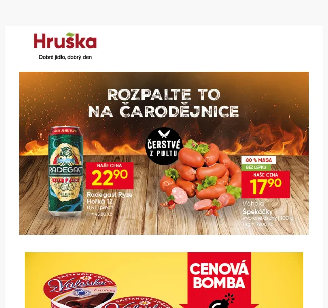 Hruška: Zlatopramen 11 MAXI 32,90 Kč – duben 2026