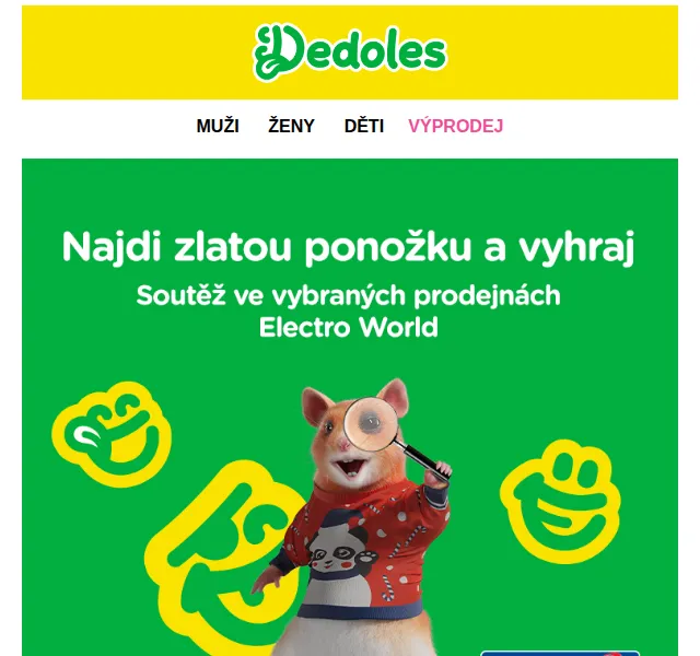Dedoles.cz: Soutěž o poukázku 5 000 Kč – červen 2026 | Nuslet.cz
