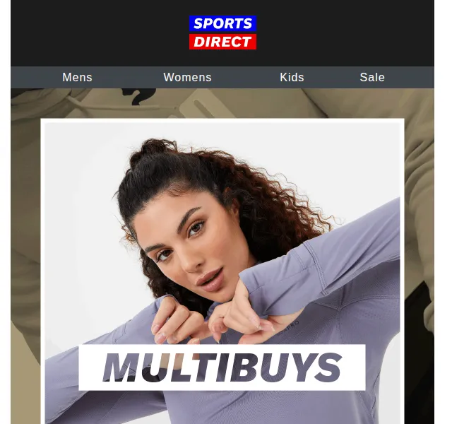 Sportsdirect.com: Multibuy akce na sportovní oblečení – červen 2026 | Nuslet.cz
