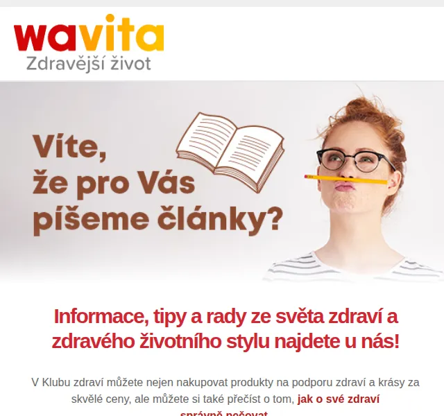 Wavita: Prostenal Control a kloubní výživa – červen 2026 | Nuslet.cz