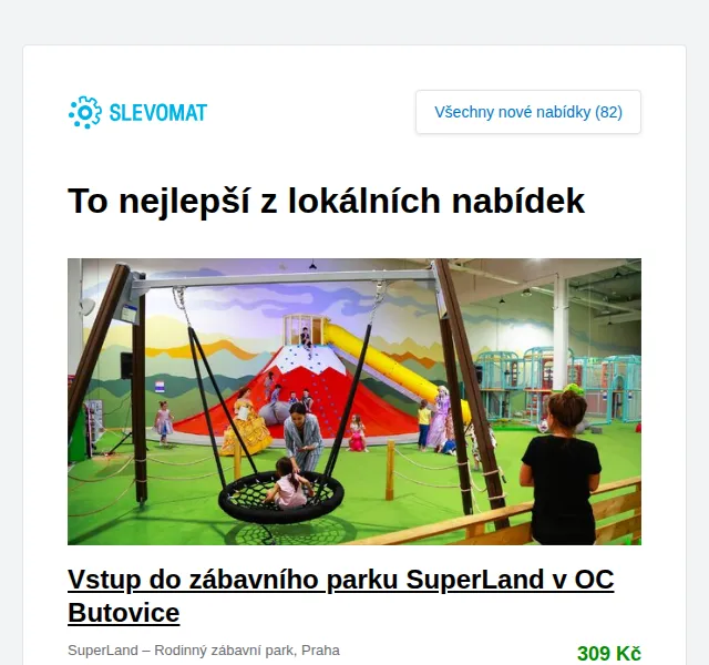 Slevomat: Celodenní vstup do Fajnparku od 349 Kč – červen 2026 | Nuslet.cz