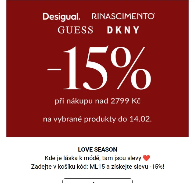 Modivo: LOVE SEASON sleva -15 % na módu – červen 2026 | Nuslet.cz