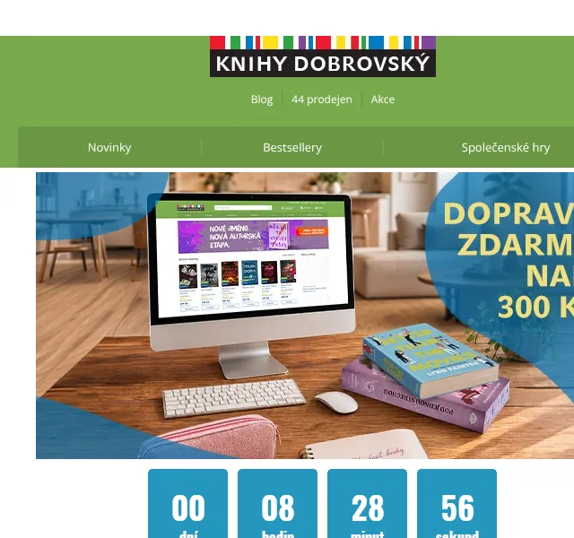 KnihyDobrovsky.cz: King, Bryndza, Reganová – srpen 2026