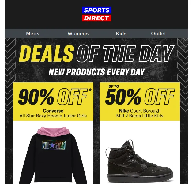Sportsdirect: Converse Hoodie od 4,50 £ – červen 2026 | Nuslet.cz